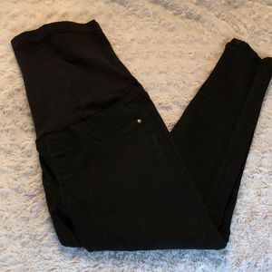 Maternity black jeggings